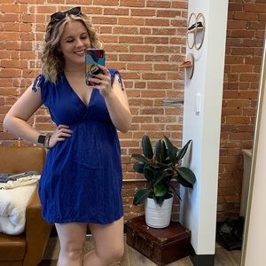 🤍 Lauren Ralph Lauren Blue Lightweight Dress
